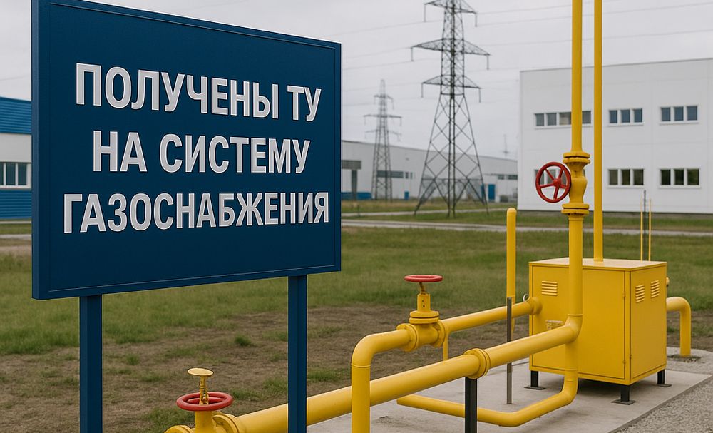 ПОЛУЧЕНЫ ТУ НА ПОДКЛЮЧЕНИЕ СЕТЕЙ ГАЗОСНАБЖЕНИЯ